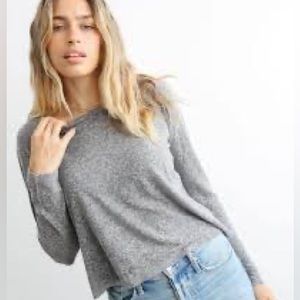 Perfect White Tee Axel Cotton Long Sleeve Crew